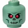 LEGO Storage Head Skeleton, opbergbox zwart/rood, groot