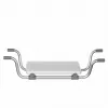 Badkuipbank ActionMed LW200AM verzonken badkuipontwerp, technopolymeer, zilver, antislip, horizontale verstelling