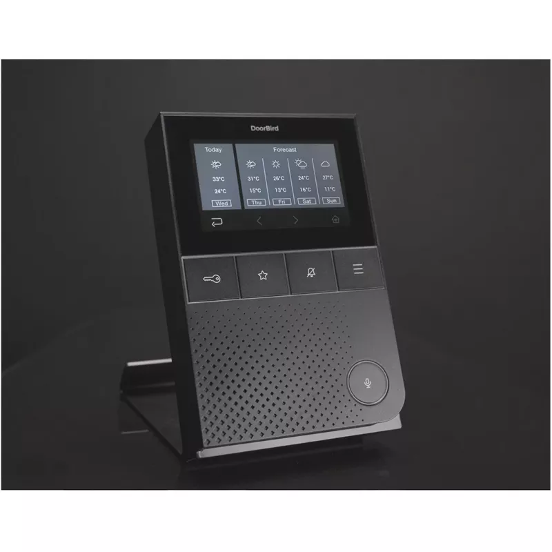 IP-videodeurintercom DoorBird A1101 zwart Edition — deurstation voor IP-videotoegangscontrole (model A1101)