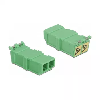 Optische vezelkoppeling DeLOCK 85927 LC duplex bus naar bus 4 stuks