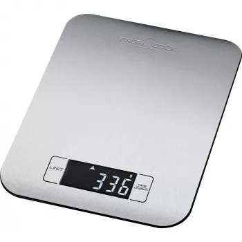Clatronic ProfiCook PC-KW 1061 - keukenweegschaal - roestvrijstaal/zwart