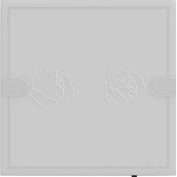 GIRA tastsensor 4 comfort 1-voudig KNX TS4 antraciet 5001028