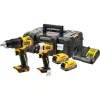 Power Tool Combo Kit DeWALT DCK2062E2T-QW, 1/4 inch boorhouder, 200 N⋅m koppel