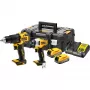 Power Tool Combo Kit DeWALT DCK2062E2T-QW, 1/4 inch boorhouder, 200 N⋅m koppel