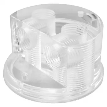 Deksel / Cap voor Singularity Protium Quad Port (RTAC-000-60) — achterblenden-accessoire voor de Protium Quad Port behuizing