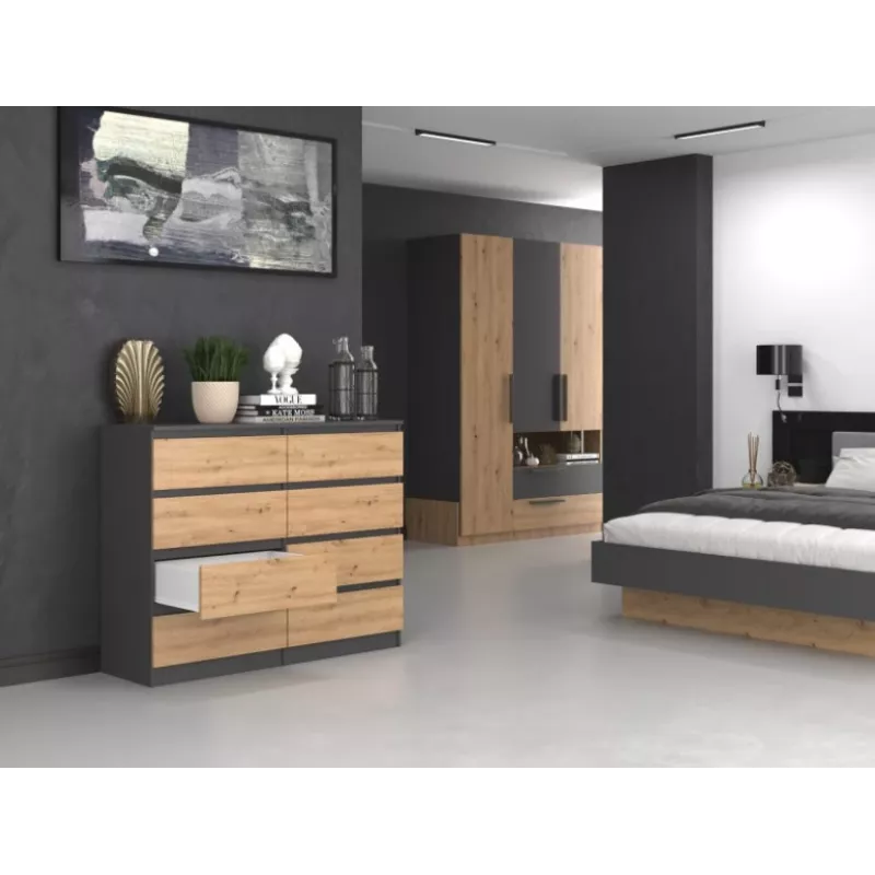 Topeshop M8 120 ANT/ART KPL ladekast
