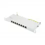 Good Connections Patchpanel 10Cat. 6 8-P. 0,5 HE lichtgrijs