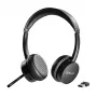 Tellur Voice Pro draadloze callcenter-headset zwart TLL411007