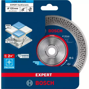 Bosch Expert HardCeramic cirkelzaagblad 12,5 cm 1 stuk