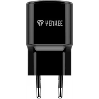 Net-USB-A-oplader YENKEE YAC 2013BK — 12 W, 2,4 A uitgang