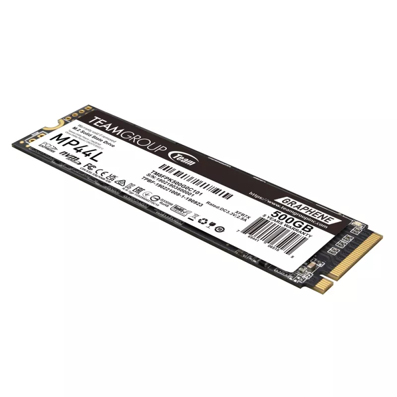 SSD Team Group 500 GB M.2 PCI Express 4.0 NVMe TM8FPK500G0C101