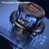 Autolader usams CC164CC01 30W met 1×USB-A en 1×USB-C voor snelladen