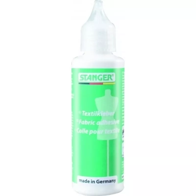 Stanger 18023/1 textiellijm, 50 g, na het drogen transparant