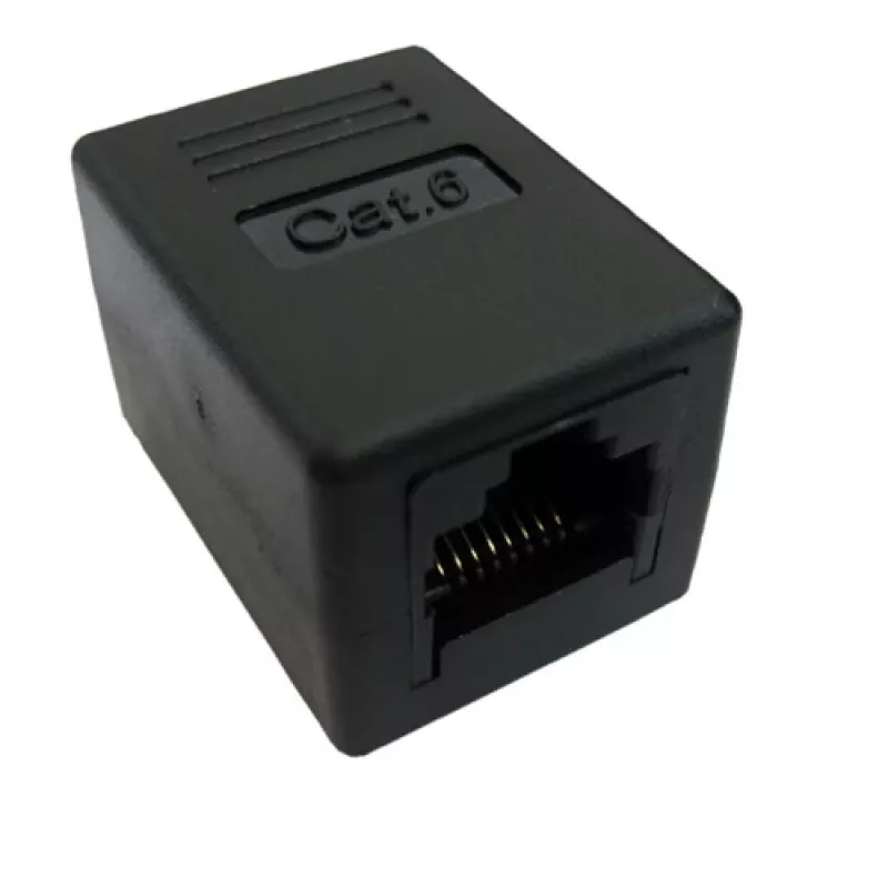 RJ-45 modulaire koppeling VALUE Cat.6 onafgeschermd zwart