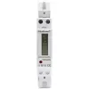 Eenfasige elektronische meter QOLTEC 50993 230V 30A