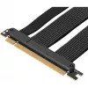 SilverStone SST-RC05-220 PCIe 4.0 x16 riserkabel, 22 cm, zwart
