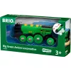 World groene Gustav batterijlok, speelvoertuig groen
