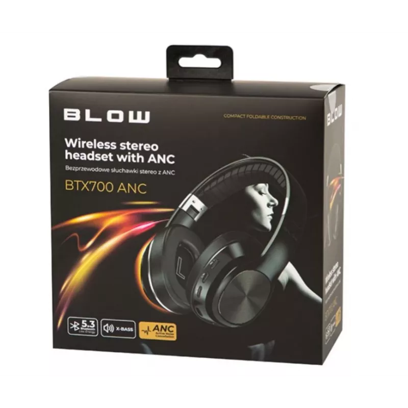 BTX700ANC draadloze Bluetooth-koptelefoon