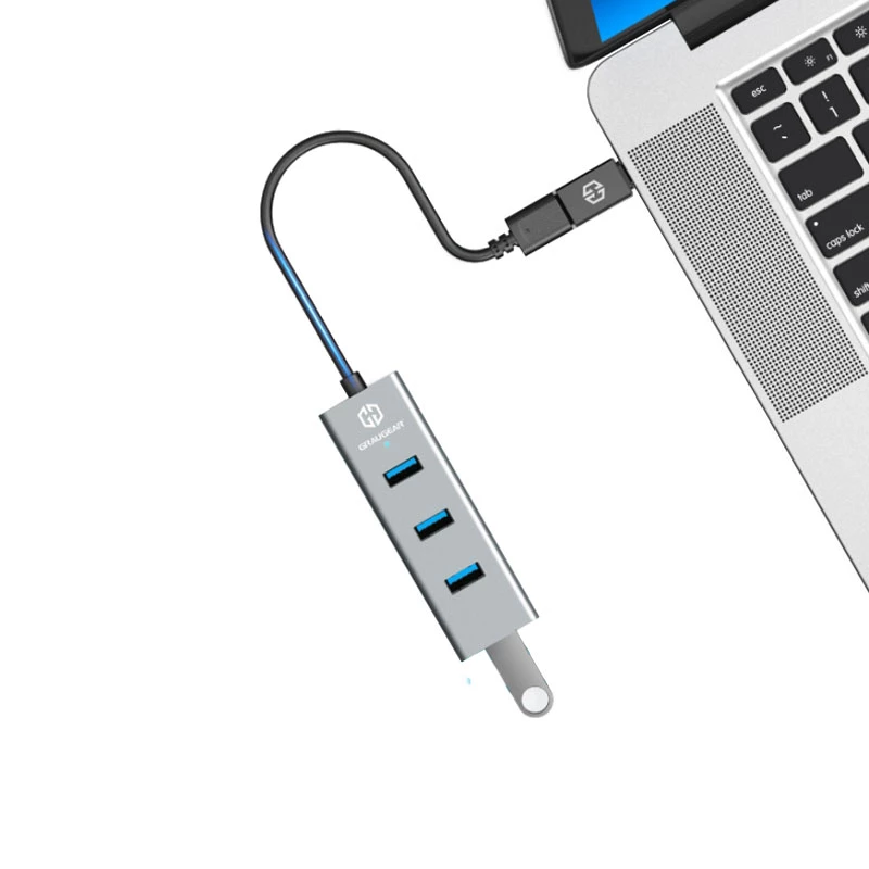 USB-hub GRAUGEAR G-HUB4-AC