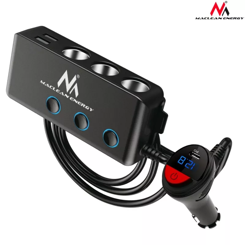 Auto-oplader Maclean MCE218 oplader voor mobiele apparaten