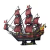3D-puzzel cubicfun Queen Anne's Revenge Anniversary Version – model 306-T4040H, verzamelschip om in elkaar te zetten
