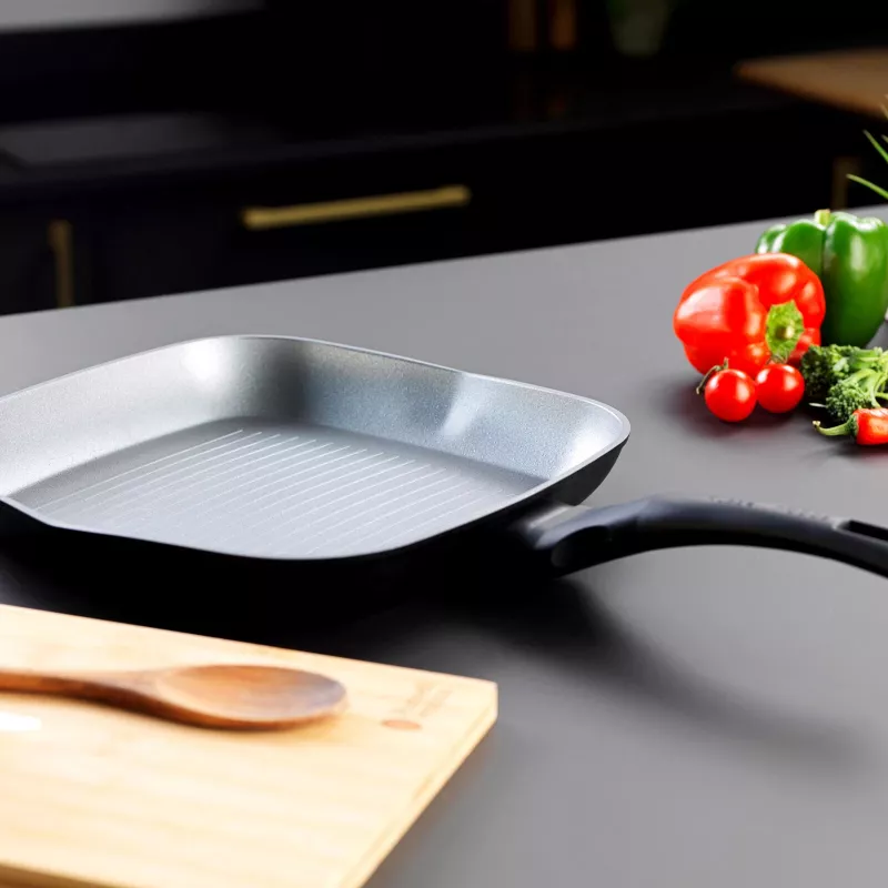 Griddle Russell Hobbs RH01861EU7 28 cm Crystaltech – antiaanbaklaag bakplaat, platte grillpan