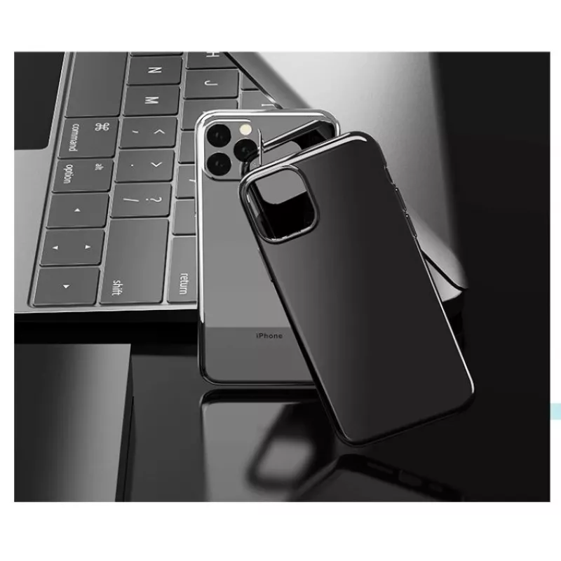 TPU-hoesje Devia voor iPhone 11 Pro Max, zwart