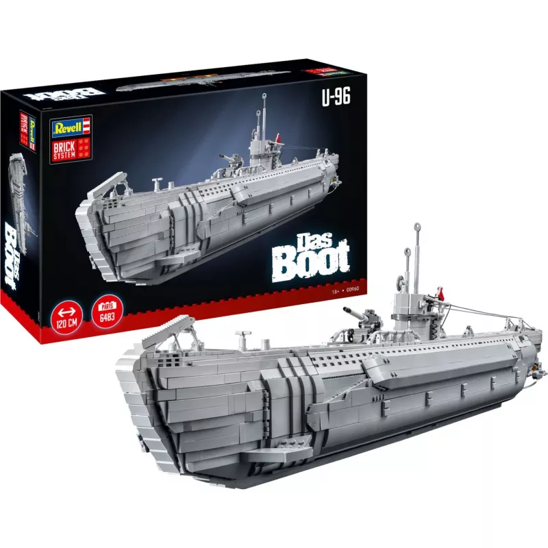 Bouwspeelgoed REVELL Revell U-Boot Das Boot Brick systeembouwpakket MPN 00960