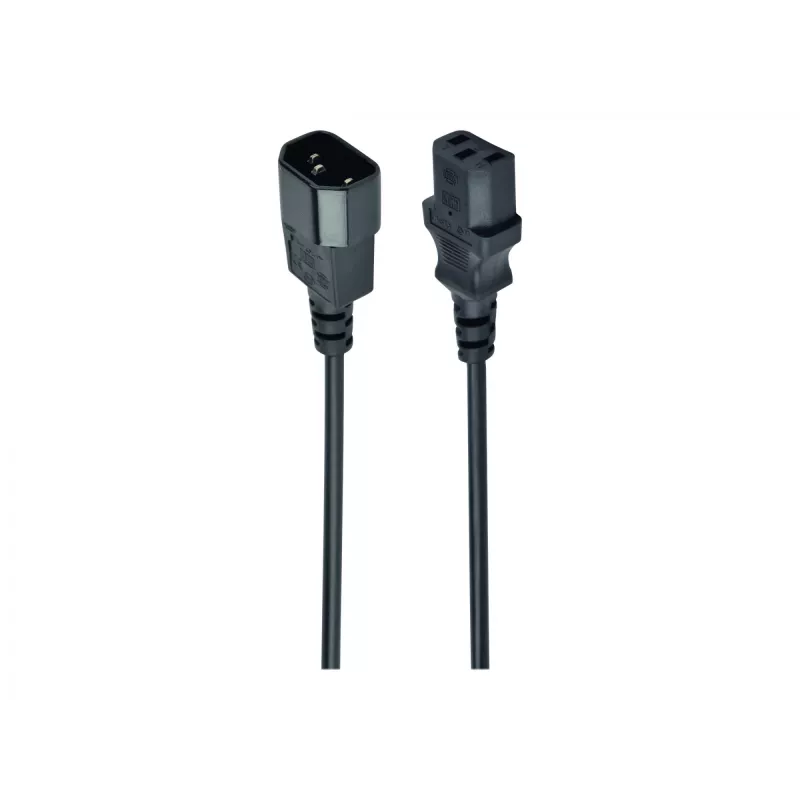 Gembird PC-189 stroomkabel zwart C14-koppeling