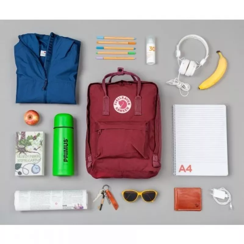 Fjällräven Kånken rugzak grafiet vinylon rits