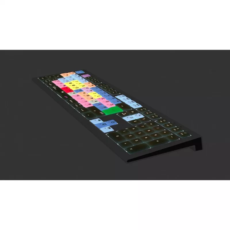 Logickeyboard Avid Media Composer ASTRA 2 verlicht toetsenbord Mac Frans (LKB-MCOM4-A2M-FR)