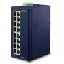 PLANET ISW-1600T netwerkswitch unmanaged Fast Ethernet (10/100) blauw
