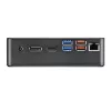 Shuttle XPC Nano PC NC40U, Intel Celeron 7305U, 1x HDMI, 1x DP, 1x USB-C/DP, 6x USB3.2, 1x 2,5-inch-insteekslot, 2x M.2, 1x LAN, RAID, 24/7 continu gebruik, incl. VESA & standvoet