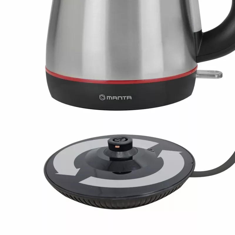 Waterkoker MANTA 1,7L 2200W roestvrij staal