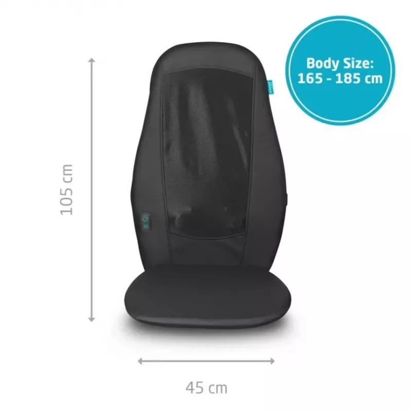 Ecomed MC-15E massagekleed zwart 24 W
