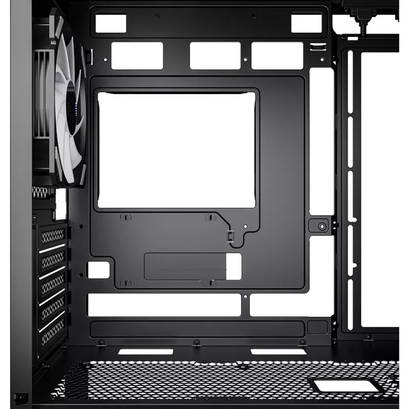 Sharkoon MK3 RGB micro tower zwart
