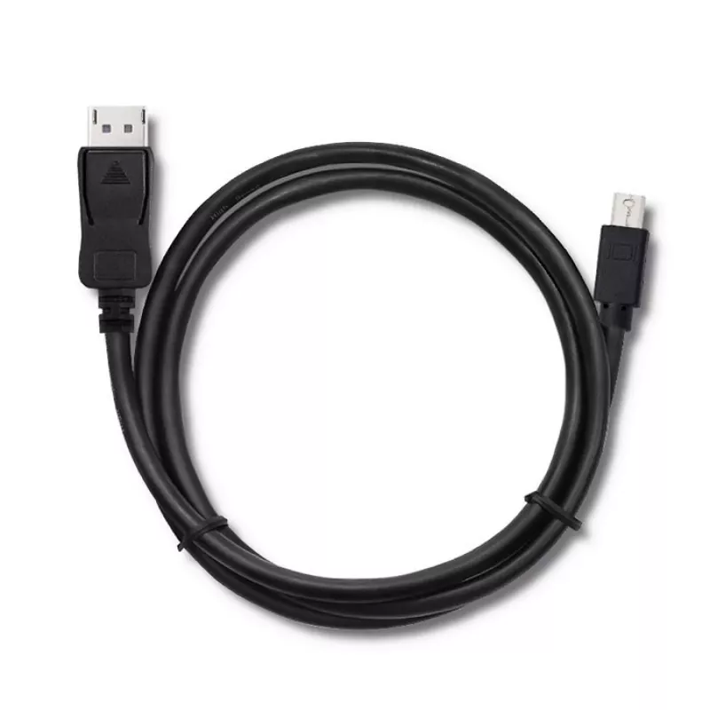 DisplayPort-kabel Qoltec 50434 1,8 m Mini DisplayPort zwart