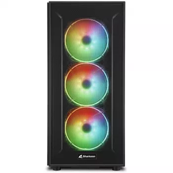 PC-behuizing Sharkoon TG6M RGB tower zwart