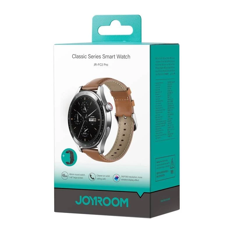 Smartwatch Joyroom JR-FC2 Pro zilver