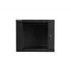 Wandmontage rack LANBERG 9U (600×450×507 mm) IP20, max. belasting 60 kg, zwart