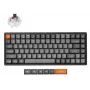 Keychron K2 Max toetsenbord Universeel RF Draadloos QWERTY Engels Zwart Grijs 75 % Mechanisch
