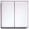 Draadloze mini-taster Eltako FMT55/4-rw wit (MPN 30000262)