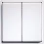 Draadloze mini-taster Eltako FMT55/4-rw wit (MPN 30000262)