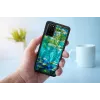 Hoes iKins voor Samsung Galaxy S20+ — zwart waterleliesdesign