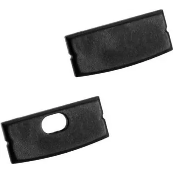 Eindkappen voor U-profiel 20 mm EUROLITE 51210971 zwart