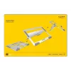 Laptopstandaard DeLOCK 18415 aluminium draagbaar reisdesign