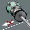 Wera 335/350/367/7 Kraftform schroevendraaierset met rek, 7 st., Lasertip, sleuf/Phillips/Pozidriv