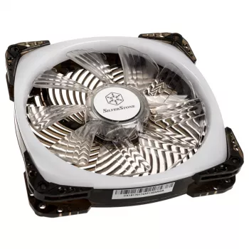 SilverStone SST-AP124-ARGB 120mm ARGB behuizingsventilator - zwart