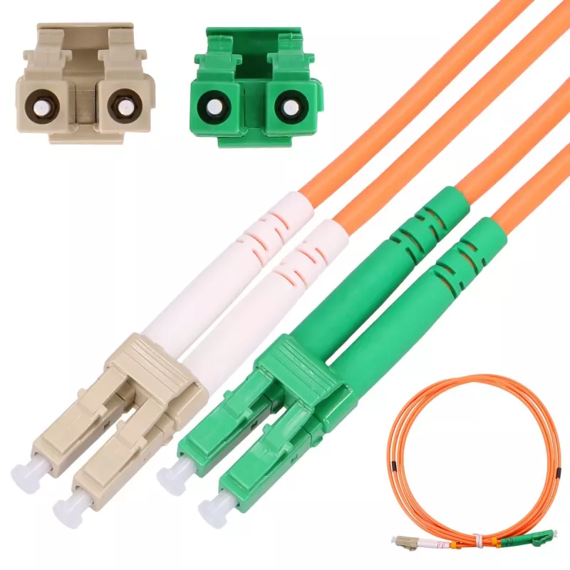 Patchcord Extralink LC/UPC - LC/APC multimode OM2 duplex 3 mm 2 m