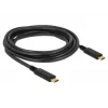 USB-kabel DeLOCK 83325 USB 2.0 3 m USB-C zwart